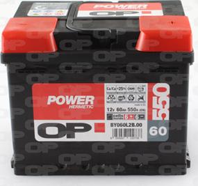 Open Parts BY060L2B.00 - Стартерная аккумуляторная батарея, АКБ autospares.lv