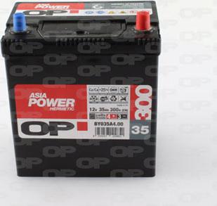 Open Parts BY035A4.00 - Стартерная аккумуляторная батарея, АКБ autospares.lv