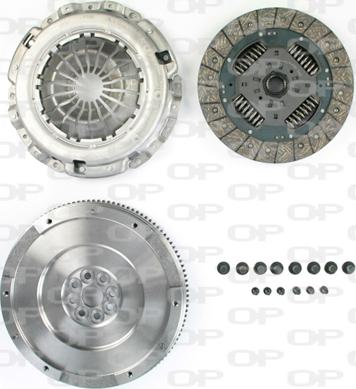 Open Parts CLK9196.04 - Комплект сцепления autospares.lv