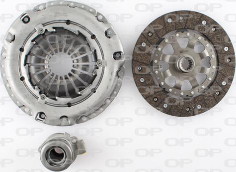 Open Parts CLK9258.02 - Комплект сцепления autospares.lv