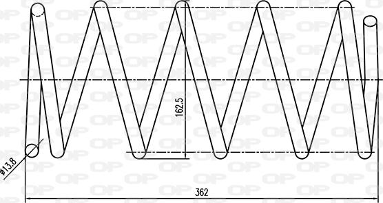 Open Parts CSR9192.00 - Пружина ходовой части autospares.lv