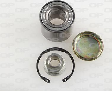 Open Parts HBK5184.01 - Подшипник ступицы колеса, комплект autospares.lv