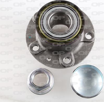 Open Parts HBK5186.02 - Подшипник ступицы колеса, комплект autospares.lv