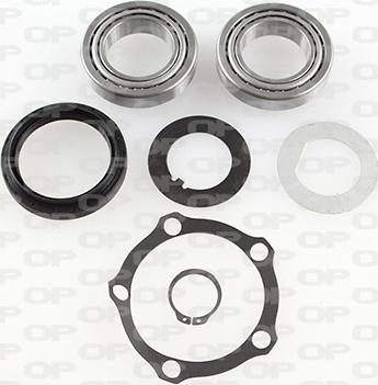 Open Parts HBK5137.00 - Подшипник ступицы колеса, комплект autospares.lv