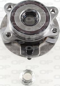 Open Parts HBK5257.03 - Подшипник ступицы колеса, комплект autospares.lv