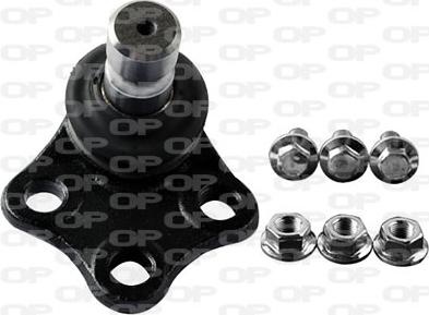 Open Parts SSB1140.11 - Шаровая опора, несущий / направляющий шарнир autospares.lv