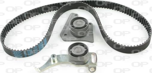 Open Parts TBK5078.01 - Комплект зубчатого ремня ГРМ autospares.lv