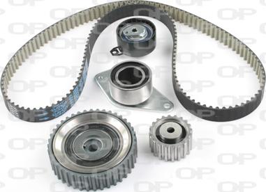 Open Parts TBK5073.11 - Комплект зубчатого ремня ГРМ autospares.lv