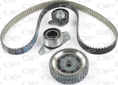 Open Parts TBK5077.11 - Комплект зубчатого ремня ГРМ autospares.lv