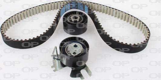 Open Parts TBK5155.11 - Комплект зубчатого ремня ГРМ autospares.lv