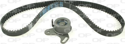 Open Parts TBK5150.01 - Комплект зубчатого ремня ГРМ autospares.lv