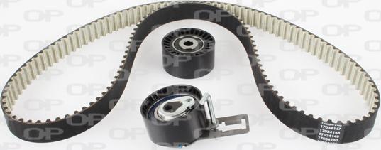 Open Parts TBK5153.11 - Комплект зубчатого ремня ГРМ autospares.lv