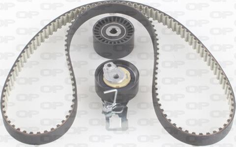 Open Parts TBK5157.11 - Комплект зубчатого ремня ГРМ autospares.lv