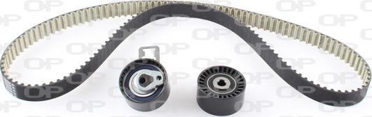 Open Parts TBK5161.11 - Комплект зубчатого ремня ГРМ autospares.lv