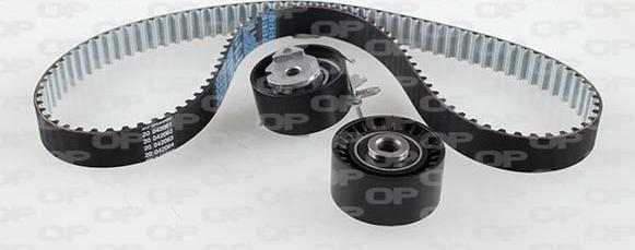 Open Parts TBK5163.11 - Комплект зубчатого ремня ГРМ autospares.lv