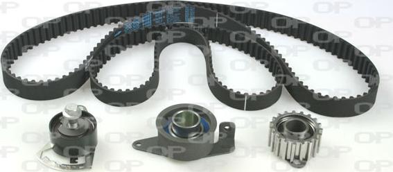 Open Parts TBK5100.01 - Комплект зубчатого ремня ГРМ autospares.lv