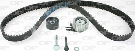 Open Parts TBK5112.01 - Комплект зубчатого ремня ГРМ autospares.lv