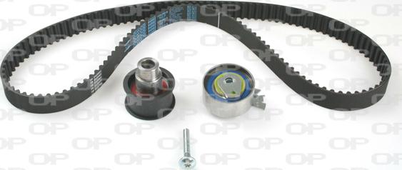 Open Parts TBK5132.01 - Комплект зубчатого ремня ГРМ autospares.lv