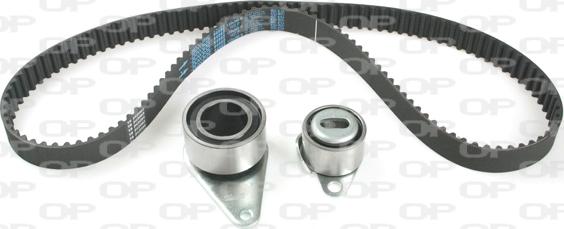 Open Parts TBK5129.01 - Комплект зубчатого ремня ГРМ autospares.lv