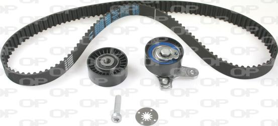 Open Parts TBK5128.11 - Комплект зубчатого ремня ГРМ autospares.lv