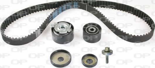 Open Parts TBK5123.11 - Комплект зубчатого ремня ГРМ autospares.lv