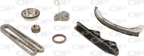 Open Parts TCK6001.00 - Комплект цепи привода распредвала autospares.lv