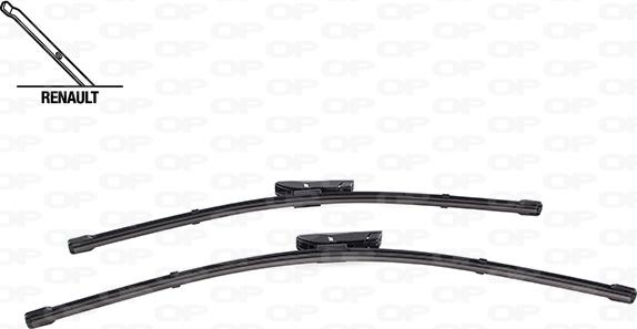 Open Parts WBT9054.00 - Щетка стеклоочистителя autospares.lv