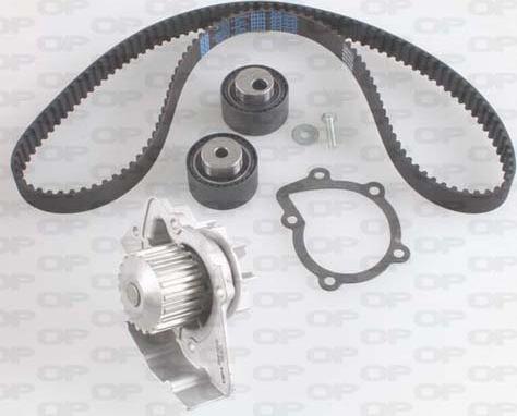 Open Parts WTBK5055.00 - Водяной насос + комплект зубчатого ремня ГРМ autospares.lv