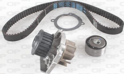 Open Parts WTBK5058.00 - Водяной насос + комплект зубчатого ремня ГРМ autospares.lv