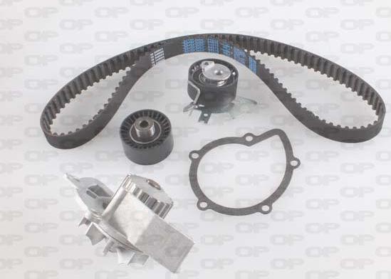 Open Parts WTBK5088.00 - Водяной насос + комплект зубчатого ремня ГРМ autospares.lv