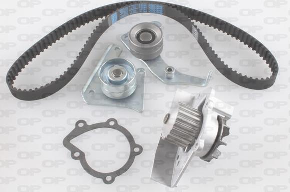 Open Parts WTBK5078.00 - Водяной насос + комплект зубчатого ремня ГРМ autospares.lv