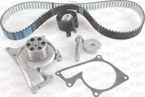 Open Parts WTBK5151.00 - Водяной насос + комплект зубчатого ремня ГРМ autospares.lv