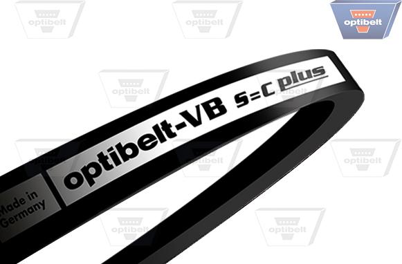 Optibelt 13 x 900 - Клиновой ремень, поперечные рёбра autospares.lv