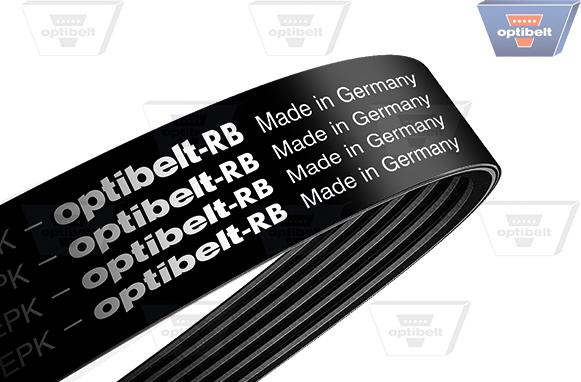 Optibelt 3 EPK 628 - Поликлиновой ремень autospares.lv
