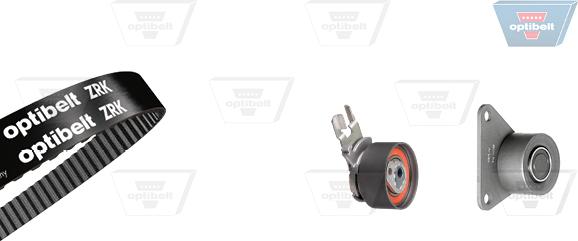 Optibelt KT 1497 - Комплект зубчатого ремня ГРМ autospares.lv