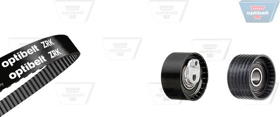 Optibelt KT 1409 - Комплект зубчатого ремня ГРМ autospares.lv