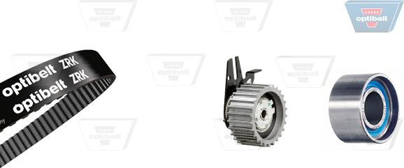 Optibelt KT 1401 - Комплект зубчатого ремня ГРМ autospares.lv