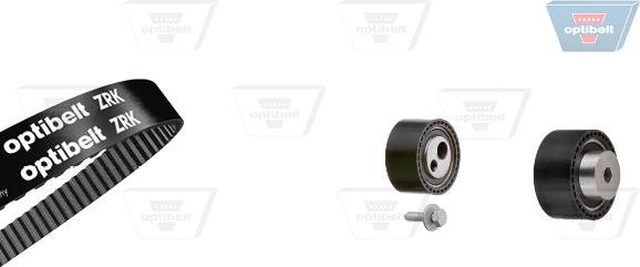 Optibelt KT 1480 - Комплект зубчатого ремня ГРМ autospares.lv