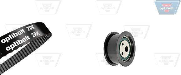 Optibelt KT 1411 - Комплект зубчатого ремня ГРМ autospares.lv