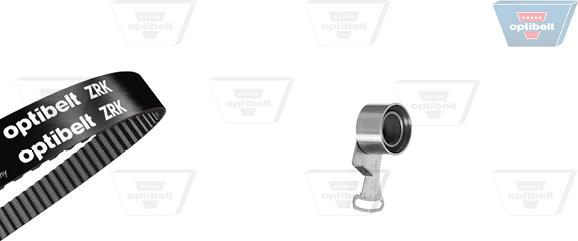 Optibelt KT 1489 - Комплект зубчатого ремня ГРМ autospares.lv