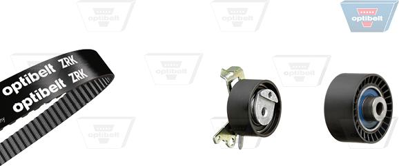 Optibelt KT 1485 - Комплект зубчатого ремня ГРМ autospares.lv