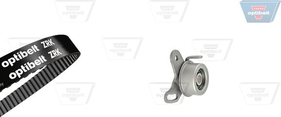 Optibelt KT 1430 - Комплект зубчатого ремня ГРМ autospares.lv