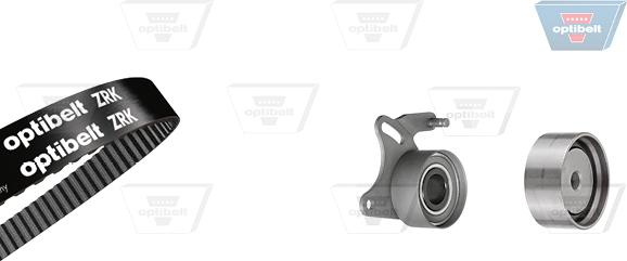 Optibelt KT 1421 - Комплект зубчатого ремня ГРМ autospares.lv