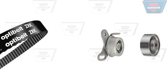 Optibelt KT 1422 - Комплект зубчатого ремня ГРМ autospares.lv