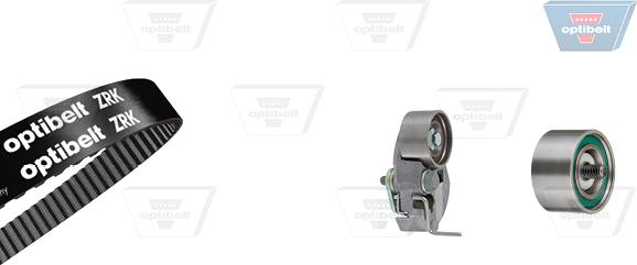 Optibelt KT 1505 - Комплект зубчатого ремня ГРМ autospares.lv