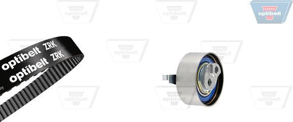 Optibelt KT 1507 - Комплект зубчатого ремня ГРМ autospares.lv