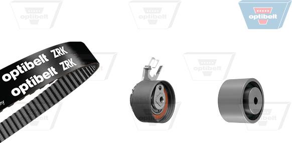 Optibelt KT  1520 - Комплект зубчатого ремня ГРМ autospares.lv