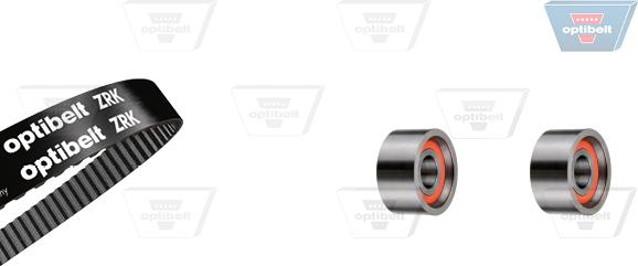 Optibelt KT 1098 - Комплект зубчатого ремня ГРМ autospares.lv