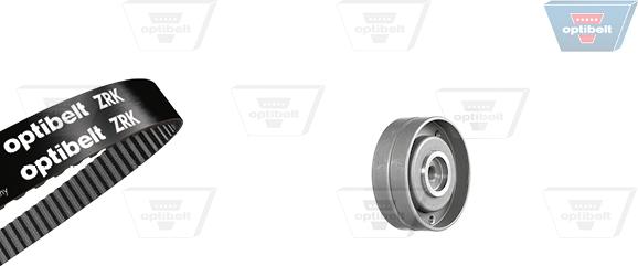 Optibelt KT 1093 - Комплект зубчатого ремня ГРМ autospares.lv