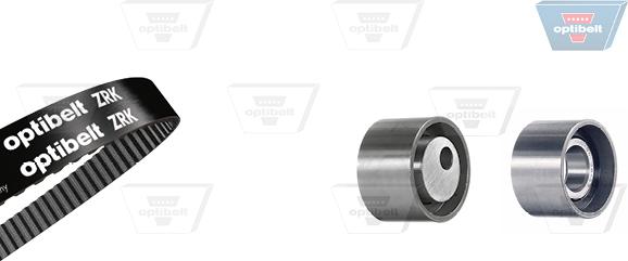 Optibelt KT 1046 - Комплект зубчатого ремня ГРМ autospares.lv